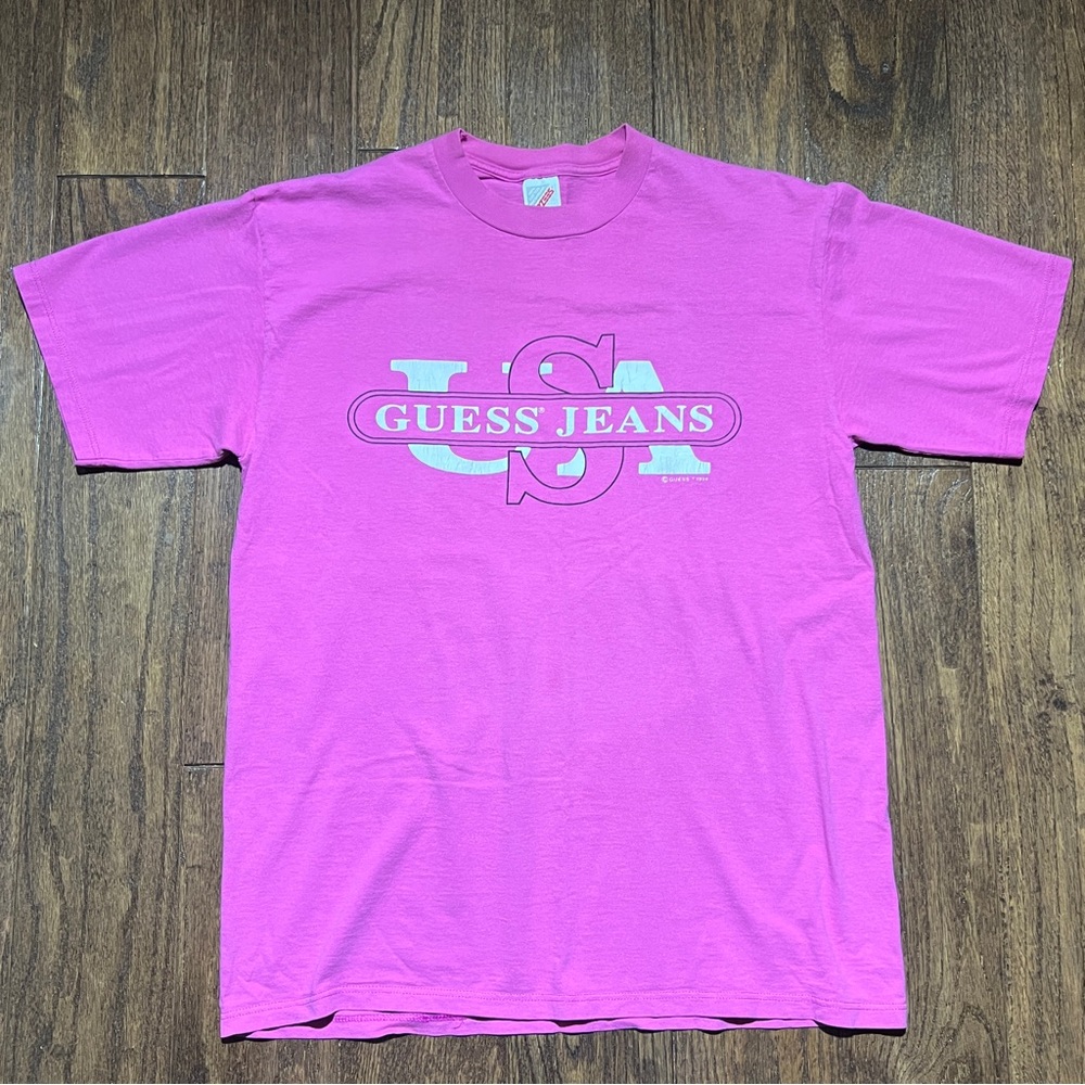 VINTAGE guess jeans tee